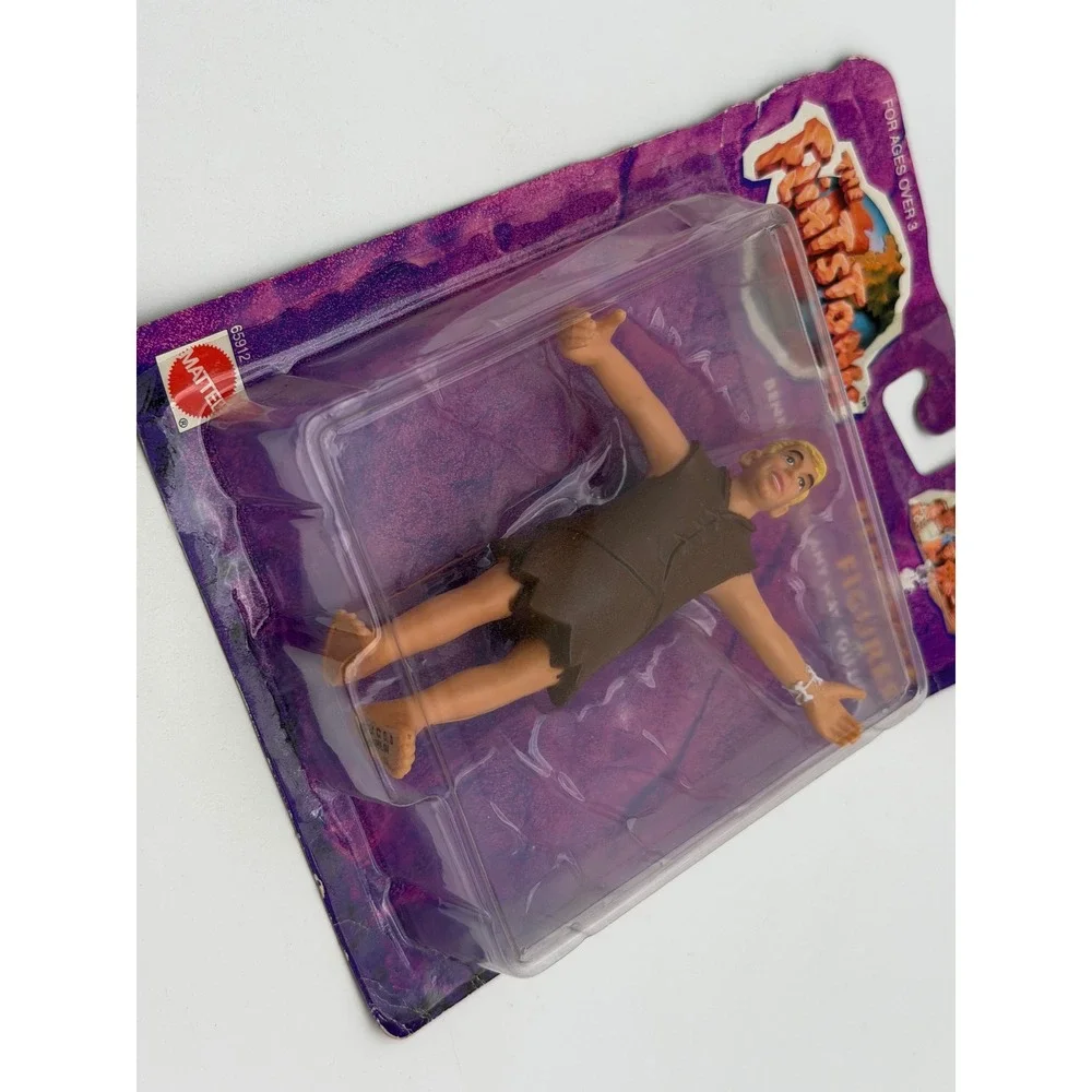 Vintage 1993 Mattel Flintstones Movie Barney Rubble Bendable Figure 65912 NIP